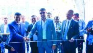 Hisham Hadid, the CEO of Arabian Supply Center (ASC), along with Praveen Hubli - Operations Director, and Thibaud de Lisle, the Managing Director and Ketan Kumar – General Manager of Total Marketing Qatar, along with dignitaries from ASC and TMQ during th
