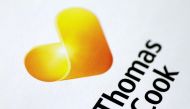 The Thomas Cook logo is seen in this illustration photo January 22, 2018. REUTERS/Thomas White/Illustration