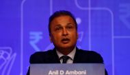 FILE PHOTO: Anil Ambani, chairman of the Reliance Anil Dhirubhai Ambani Group, addresses shareholders during the company's annual general meeting in Mumbai, India, September 18, 2018. REUTERS/Francis Mascarenhas/File Photo	