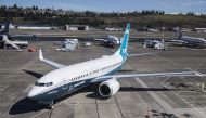 FILE PHOTO: A Boeing 737 MAX 7 taxis at Boeing Field, in Seattle, Washington.  AFP / STEPHEN BRASHEAR
