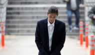 South Korean singer Jung Joon-young arrives at a court to attend a hearing for reviewing the prosecution's detention warrant at the Seoul Central District Court in Seoul, South Korea, March 21, 2019. Reuters/Kim Hong-Ji