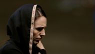 New Zealand's Prime Minister Jacinda Ardern leaves after the Friday prayers at Hagley Park outside Al-Noor mosque in Christchurch, New Zealand March 22, 2019. REUTERS/Jorge Silva