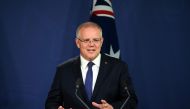 File picture of Australian Prime Minister Scott Morrison
