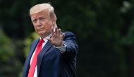 US President Donald Trump waves as he walks to Marine One prior to departing from the South Lawn of the White House in Washington, DC, May 8, 2019. (file photo / AFP / SAUL LOEB)
