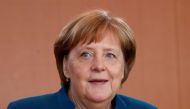 German Chancellor Angela Merkel attends the cabinet meeting in Berlin, Germany May 29, 2019. REUTERS/Fabrizio Bensch