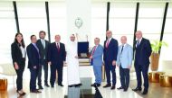 The officials during the MoU signing ceremony.