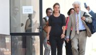 German captain Carola Rackete leaves the court, accompanied by her lawyer Alessandro Gamberini, after a hearing over accusations she aided illegal immigration in Agrigento, Sicily, Italy July 18, 2019. Reuters/Guglielmo Mangiapane