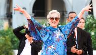 US actress Meryl Streep arrives for the screening of the film