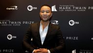 John Legend arrives ahead of comedian Dave Chappelle receiving the Mark Twain Prize for American Humor at the Kennedy Center in Washington, October 27, 2019. Reuters/Yuri Gripas