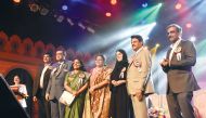 Rawda Safwan Al Zaidan (third right), Director of Private School Affairs at the Ministry of Education and Higher Education; Dr. Satbir Bedi IAS (fourth right), Chairperson of National Council for Teacher Education; Mohammed Salim Mohamed, Acting Managing 