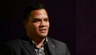Tuvalu's Foreign Minister Simon Kofe