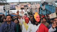 Demonstrators attend a protest against a new citizenship law in Shaheen Bagh, area of New Delhi, India, February 2, 2020. Reuters/Anushree Fadnavis