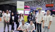 Qatar Academy for Science and Technology students at 'I AM QF' event.
