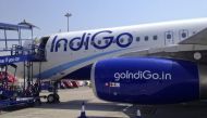 An IndiGo Airlines A320 aircraft is parked on the tarmac at Rajiv Gandhi International Airport in Hyderabad March 7, 2012. Reuters/Vivek Prakash 