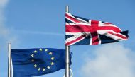 Britain says it wants a simple free trade agreement such as the EU has with Canada or Japan, which would mean significantly more trade frictions than there are currently between the world's largest trading bloc and its fifth biggest economy. (AFP Photo / 