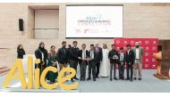 The winners of the Alice Middle East Programming Competition pose for a group photo.
