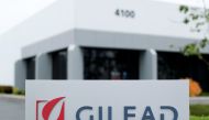 FILE PHOTO: Gilead Sciences Inc pharmaceutical company Oceanside, California, U.S., April 29, 2020. REUTERS/Mike Blake/File Photo
