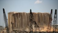 Debris are seen in the port area after a blast in Beirut, Lebanon, August 10, 2020. REUTERS/Hannah McKay/File Photo