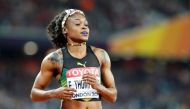 Elaine Thompson of Jamaica. (REUTERS/Lucy Nicholson/File Photo)