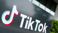 FILE PHOTO: The TikTok logo is pictured outside the company's U.S. head office in Culver City, California, U.S., Sept. 15, 2020. REUTERS/Mike Blake/File Photo
