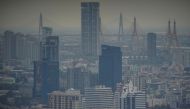 Buildings are shrouded in haze in Bangkok, Thailand December 15, 2020. REUTERS/Athit Perawongmetha