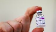 FILE PHOTO: Dose of the Oxford University/AstraZeneca COVID-19 vaccine is displayed at the Princess Royal Hospital in Haywards Heath, West Sussex, Britain January 2, 2021. Picture taken January 2, 2021. Gareth Fuller/PA Wire/Pool via REUTERS/File Photo

