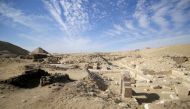 A view shows the site of a recent discovery at the Saqqara necropolis south of Cairo, Egypt January 17, 2021. REUTERS/Hanaa Habib