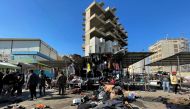 The site of a suicide attack in a central market is seen in Baghdad, Iraq January 21, 2021. REUTERS/Thaier al-Sudani 