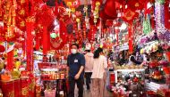 FILE PHOTO: A man wears a protective mask to prevent the spread of coronavirus disease (COVID-19) while shopping ahead of the Chinese new year in Taipei, Taiwan, January 20, 2021. REUTERS/Ann Wang/File Photo
