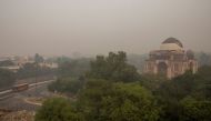 FILE PHOTO: A residential area is seen shrouded in smog in New Delhi, India, November 9, 2020. REUTERS/Danish Siddiqui/File Photo

