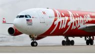 An AirAsia X Airbus A340 passenger jet arrives on its inaugural flight from Kuala Lumpur to Paris Orly Airport in Feb. 14, 2011. Reuters/Charles Platiau/File Photo
