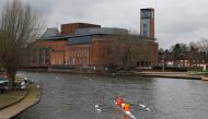 The Royal Shakespeare Company's theatre complex is seen in Stratford-upon-Avon, Britain, March 22, 2019. Picture taken March 22, 2019. REUTERS/Peter Nicholls/File Photo