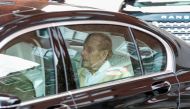 Britain's Prince Philip leaves King Edward VII's Hospital in London, Britain March 16, 2021. REUTERS/Peter Cziborra