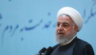 File photo of Iran President Hassan Rouhani 