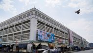 A view of a closed market, during a 14-day citywide lockdown, implemented due to a rising number of coronavirus disease (COVID-19) cases, in Phnom Penh, Cambodia, April 17, 2021. REUTERS/Cindy Liu/File Photo