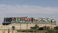 File photo: Ship Ever Given, one of the world's largest container ships, is seen after it was fully floated in Suez Canal, Egypt March 29, 2021. Reuters/Mohamed Abd El Ghany/File Photo