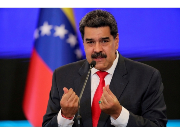 File photo of Nicolas Maduro 