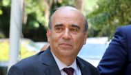 File photo: Charbel Wehbe, Lebanon's newly appointed foreign minister arrives at the Ministry of Foreign Affairs in Beirut, Lebanon August 4, 2020. Reuters/Mohamed Azakir/File Photo
