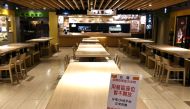 A closed food court is seen as the country banned indoor dining following a recent rise in coronavirus disease (COVID-19) infections, in Taipei, Taiwan May 25, 2021. Reuters/Ann Wang