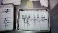 Pfizer-BioNTech coronavirus disease (COVID-19) vaccines are seen at Sao Jose Hospital in Lisbon, Portugal, January 19, 2021. REUTERS/Pedro Nunes/File Photo