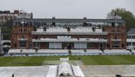 Cricket - First Test - England v New Zealand - Lord's Cricket Ground, London, Britain - June 4, 2021 General view of the covers as rain delays play Action Images via Reuters/Andrew Couldridge
