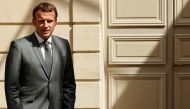 French President Emmanuel (Ludovic Marin/Reuters)