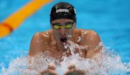 July 24, 2021. Daiya Seto of Japan in action REUTERS/Kai Pfaffenbach