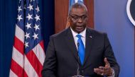 U.S. Defense Secretary Lloyd Austin answers reporters questions at the Pentagon as the U.S. military nears the formal end of its mission in Afghanistan in Arlington, Virginia, U.S. July 21, 2021. REUTERS/Ken Cedeno/File Photo