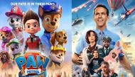 LEFT: Twitter-PAW Patrol: The Movie   RIGHT: Twitter-Free Guy
