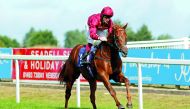 Millennial Moon and jockey Cieren Fallon on their way to win the race.