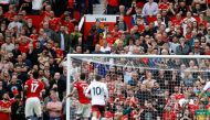 Manchester United's Bruno Fernandes misses a penalty REUTERS/Phil Noble 
