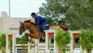 Hamad Nasser Al Qadi in action in this file photo.