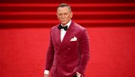 Cast member Daniel Craig poses during the world premiere of the new James Bond film 
