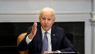 FILE PHOTO: U.S. President Joe Biden. REUTERS/Kevin Lamarque/File Photo
